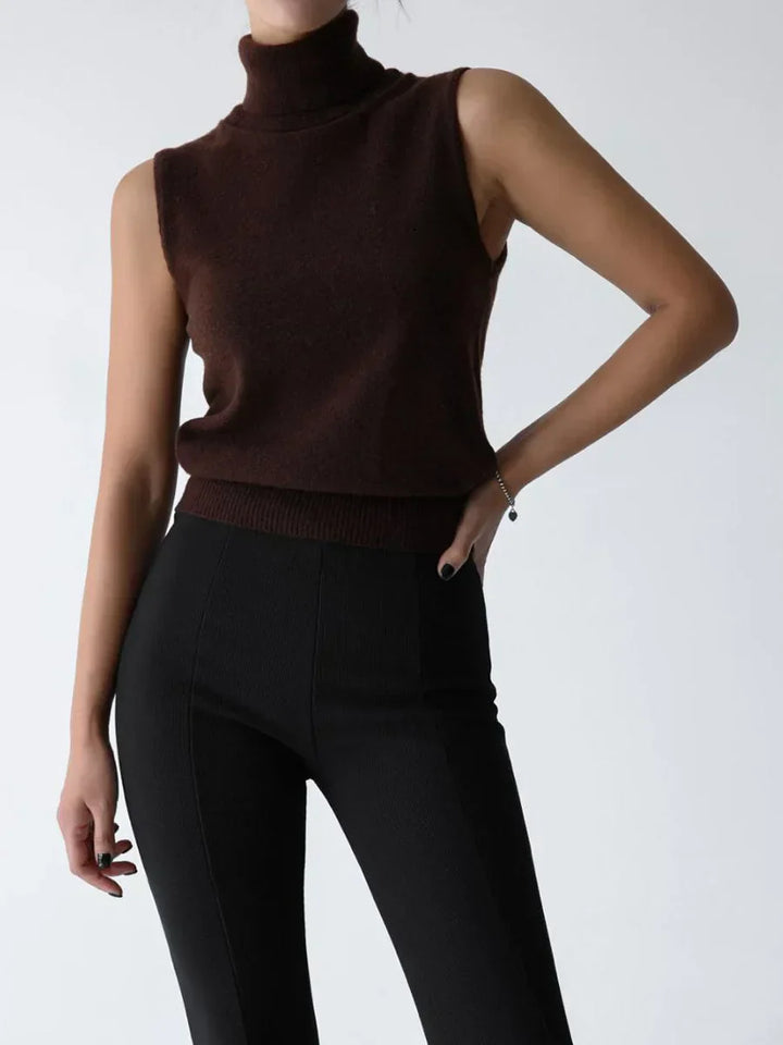 Harper Brooklyn | High-Neck Vest