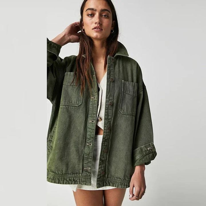 Harper Brooklyn| Washed Denim Jacket
