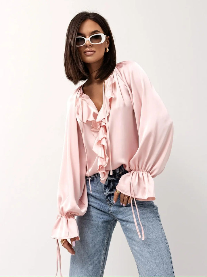 Harper Brooklyn | Satin Blouse