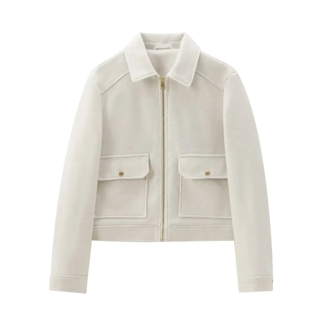 Harper Brooklyn | Women's Wool Bomber Jacket