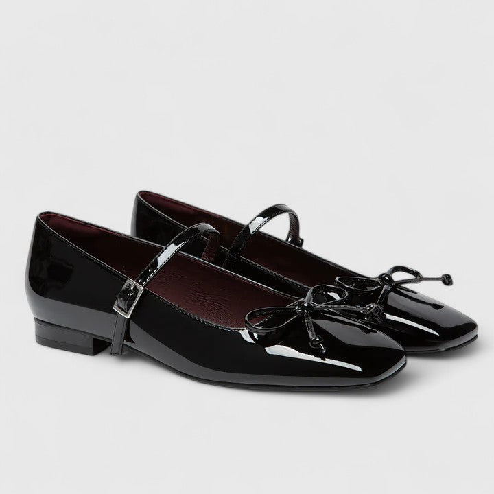 Harper Brooklyn | Orthopedic Square Toe Ballet Flats