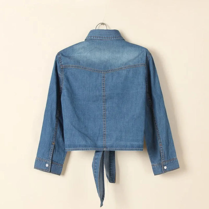Harper Brooklyn | Denim Crop Top