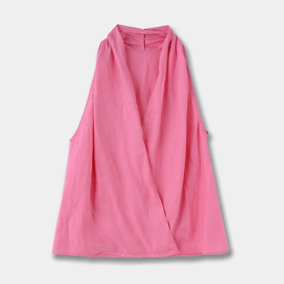 Harper Brooklyn | Drape Linen Vest