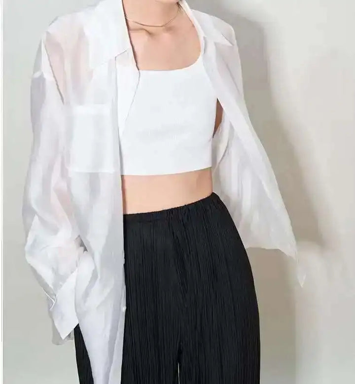 Harper Brooklyn | Silk Poplin Blouse