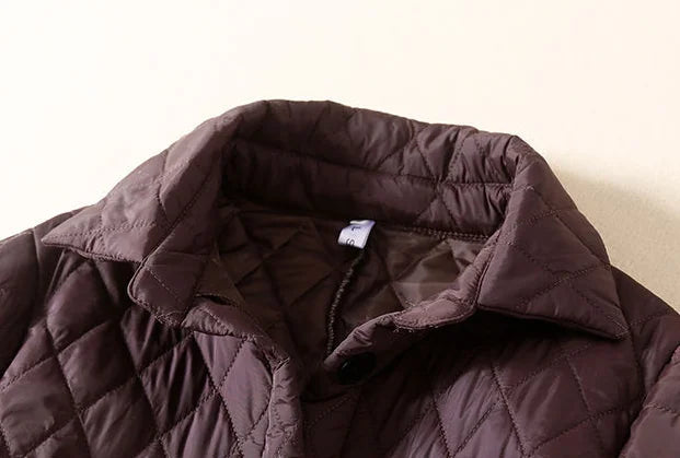 Harper Brooklyn | Quilted Long Coat