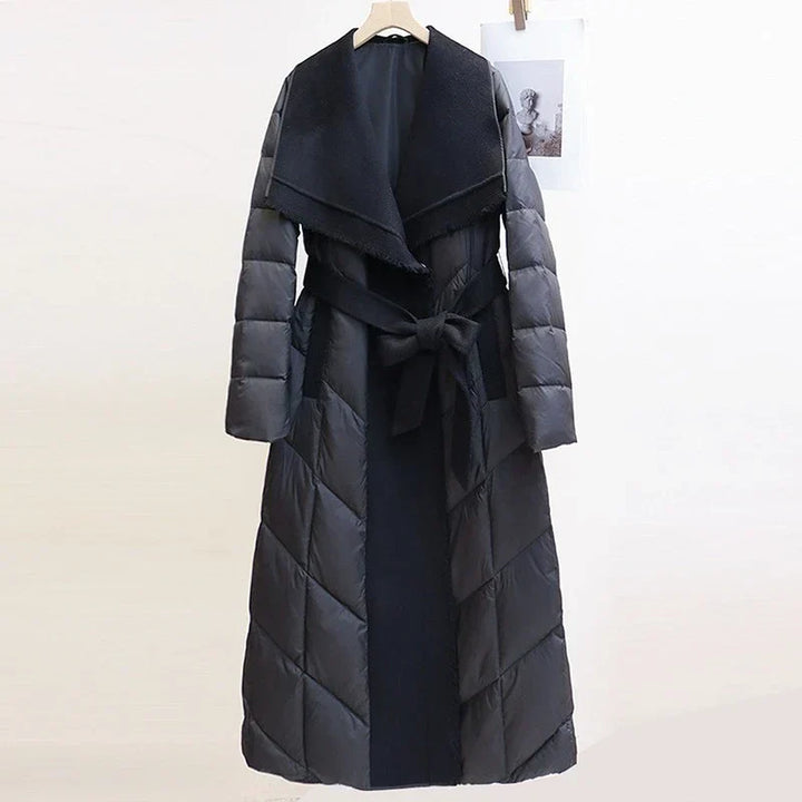 Harper Brooklyn | Down Coat with Wool Trim
