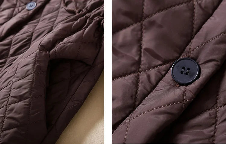 Harper Brooklyn | Quilted Long Coat