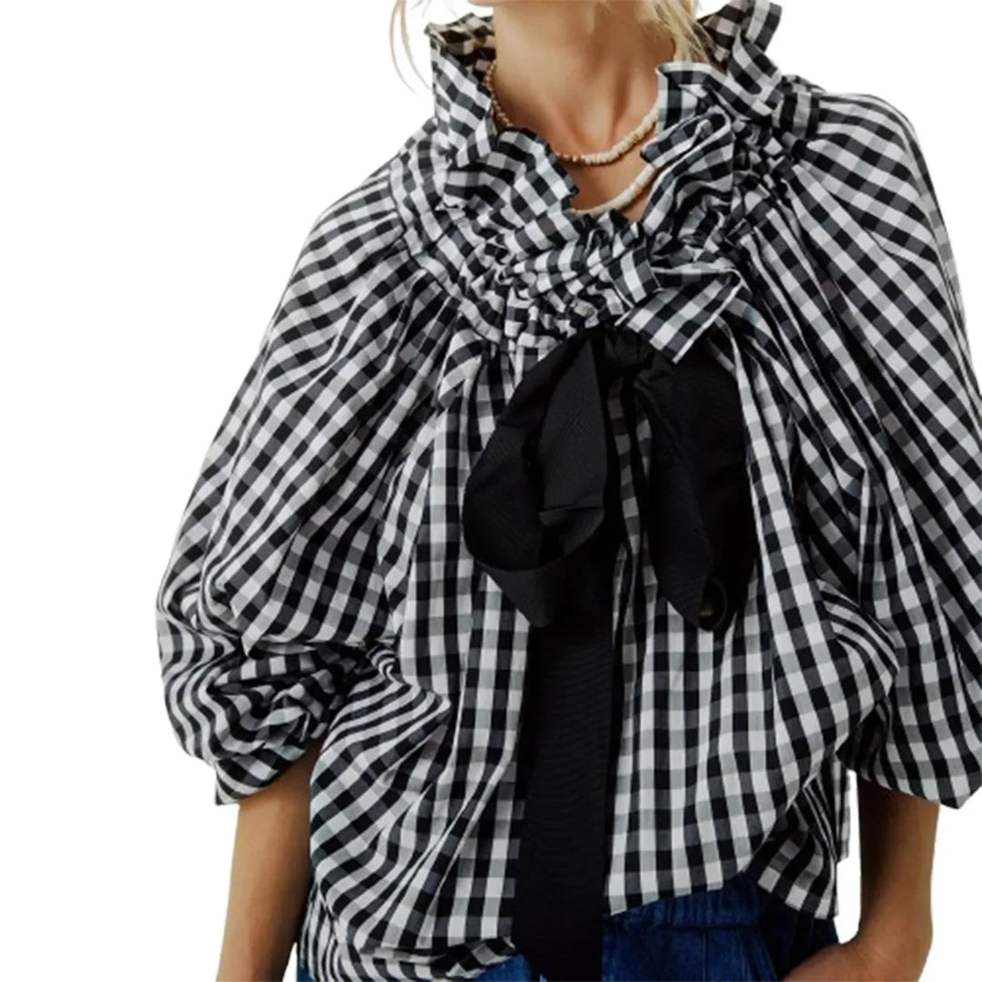 Harper Brooklyn | Puffed Cotton Blouse