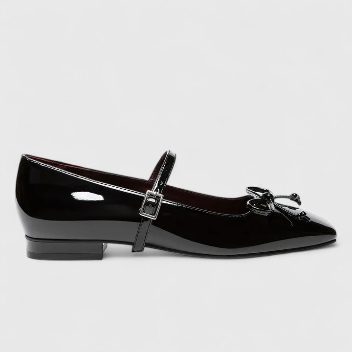 Harper Brooklyn | Orthopedic Square Toe Ballet Flats