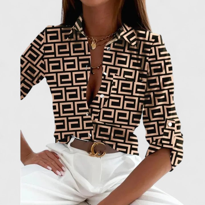 Harper Brooklyn| Long Sleeve Blouse