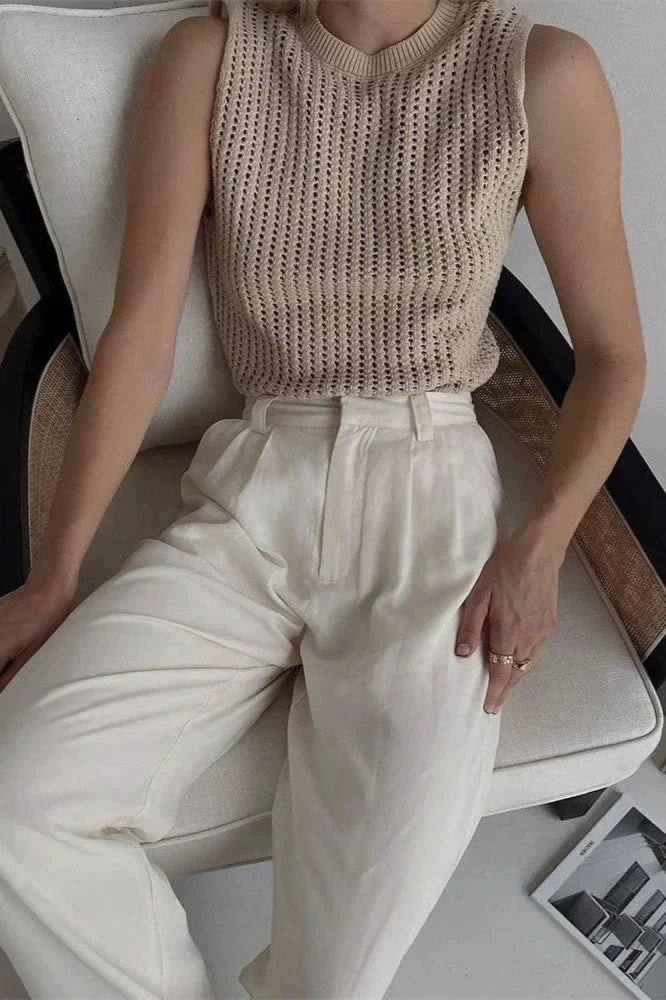 Harper Brooklyn | Hollow Knit Tank
