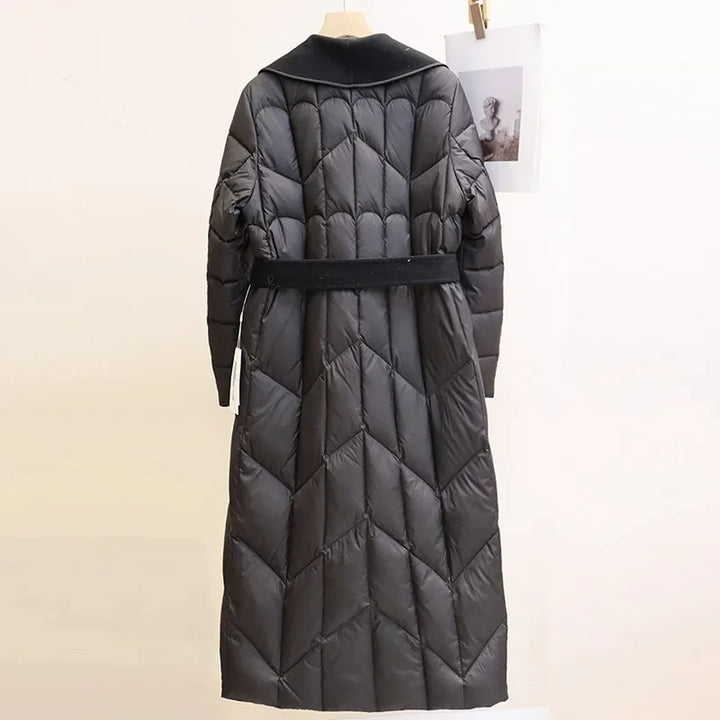 Harper Brooklyn | Down Coat with Wool Trim