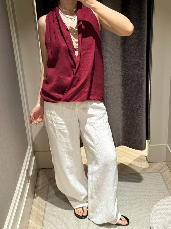 Harper Brooklyn | Drape Linen Vest
