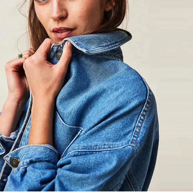 Harper Brooklyn| Washed Denim Jacket
