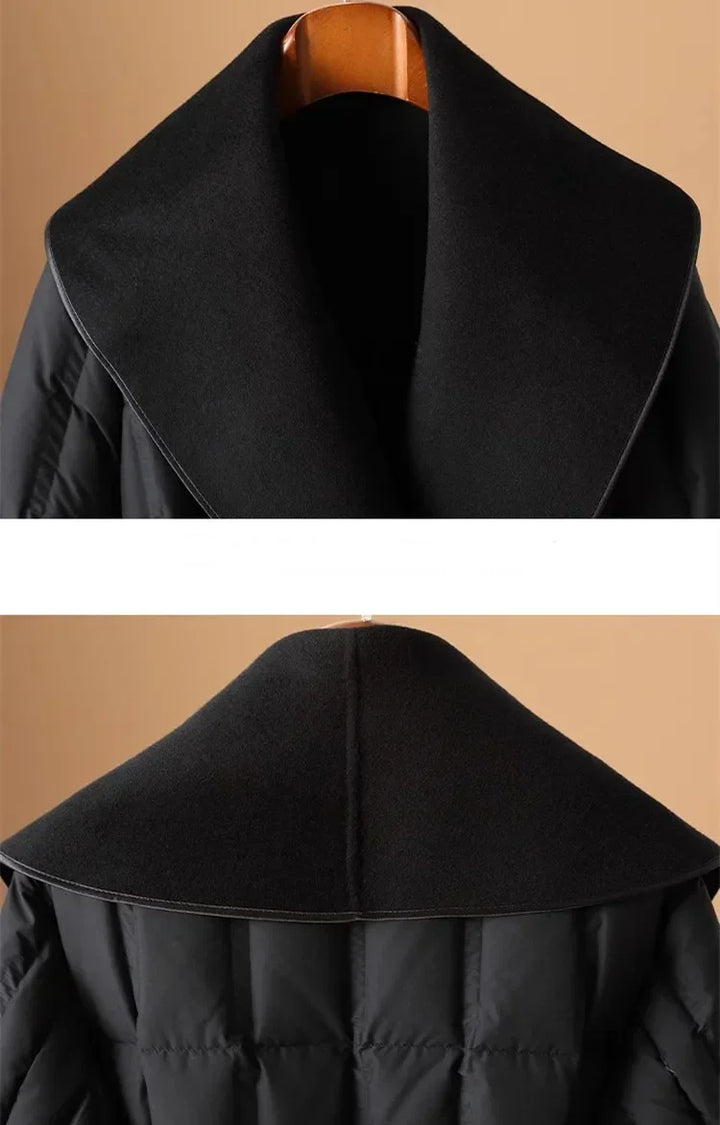 Harper Brooklyn| Down Coat with Wool Collar