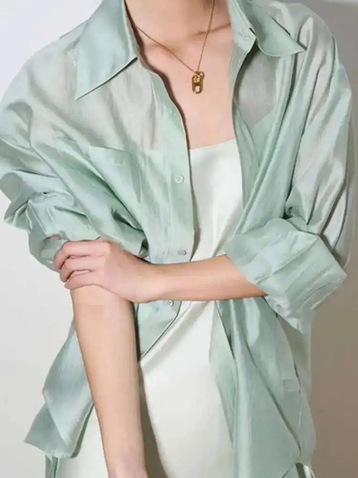 Harper Brooklyn | Silk Poplin Blouse