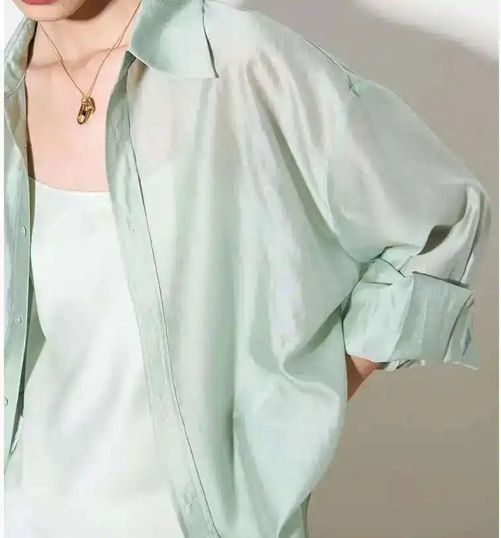 Harper Brooklyn | Silk Poplin Blouse
