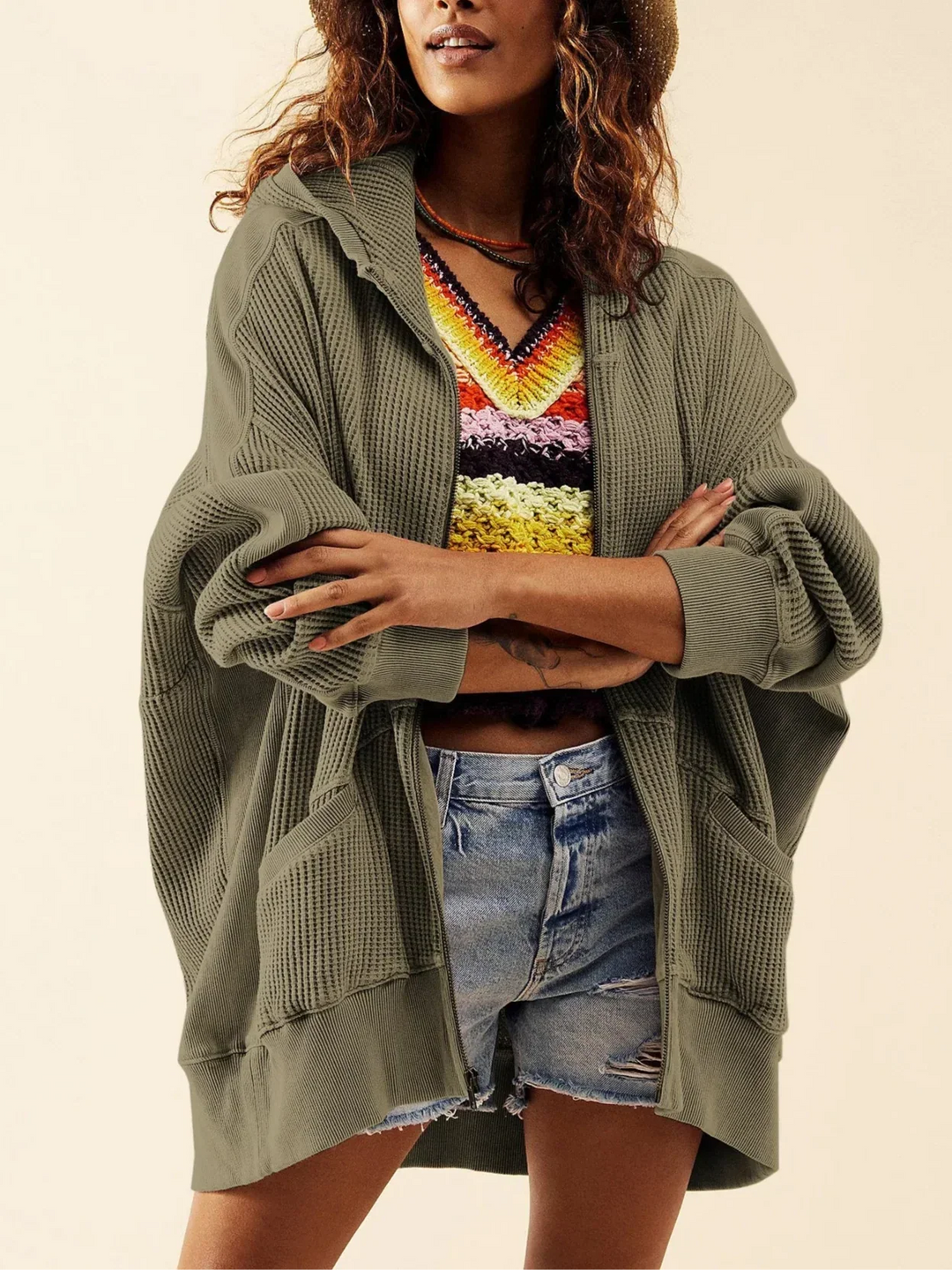 Harper Brooklyn | Knit Hoodie