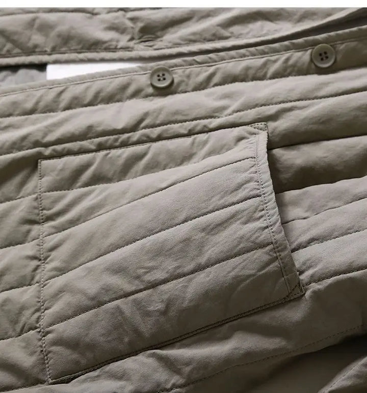 Harper Brooklyn | Quilted Hooded Coat