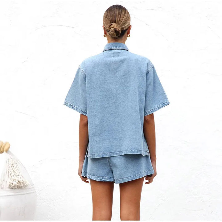 Harper Brooklyn | Denim 2-Piece Set