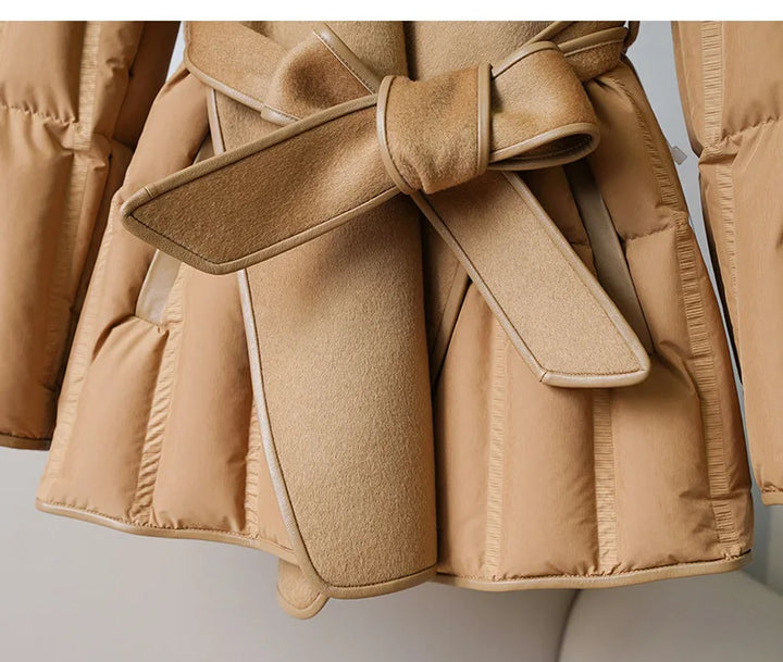 Harper Brooklyn | Belted Down Jacket