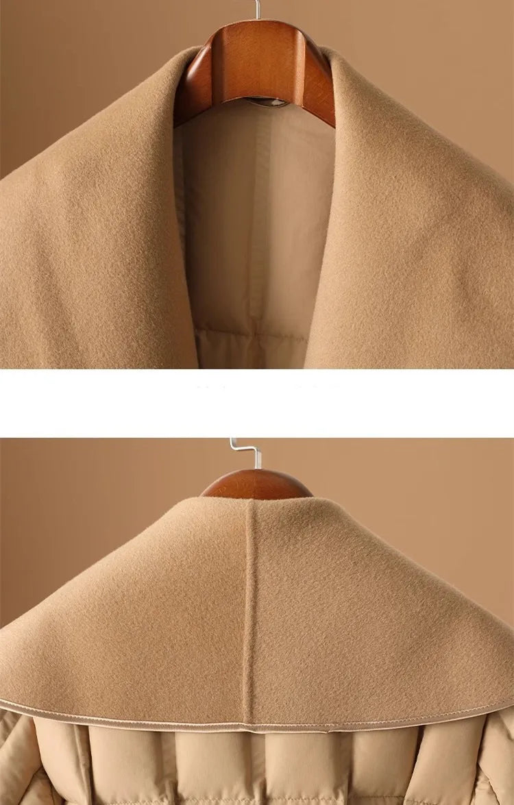 Harper Brooklyn| Down Coat with Wool Collar