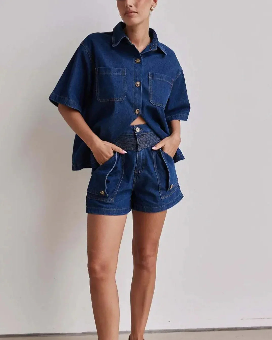 Harper Brooklyn | Denim Set - 100% Cotton