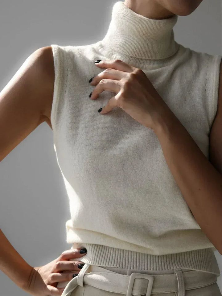 Harper Brooklyn | High-Neck Vest
