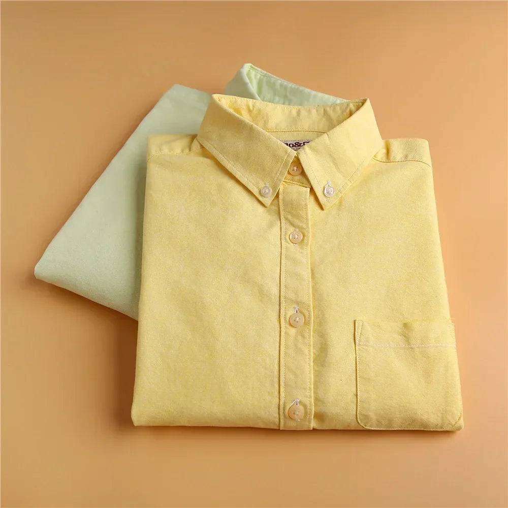 Harper Brooklyn| Oxford Blouse, Pastel
