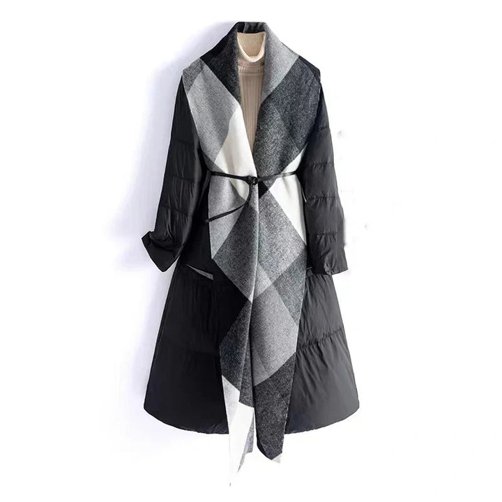 Harper Brooklyn | Down Coat with Wool Panels
