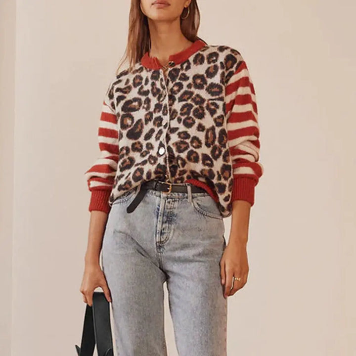 Harper Brooklyn| Top - Leopard Striped