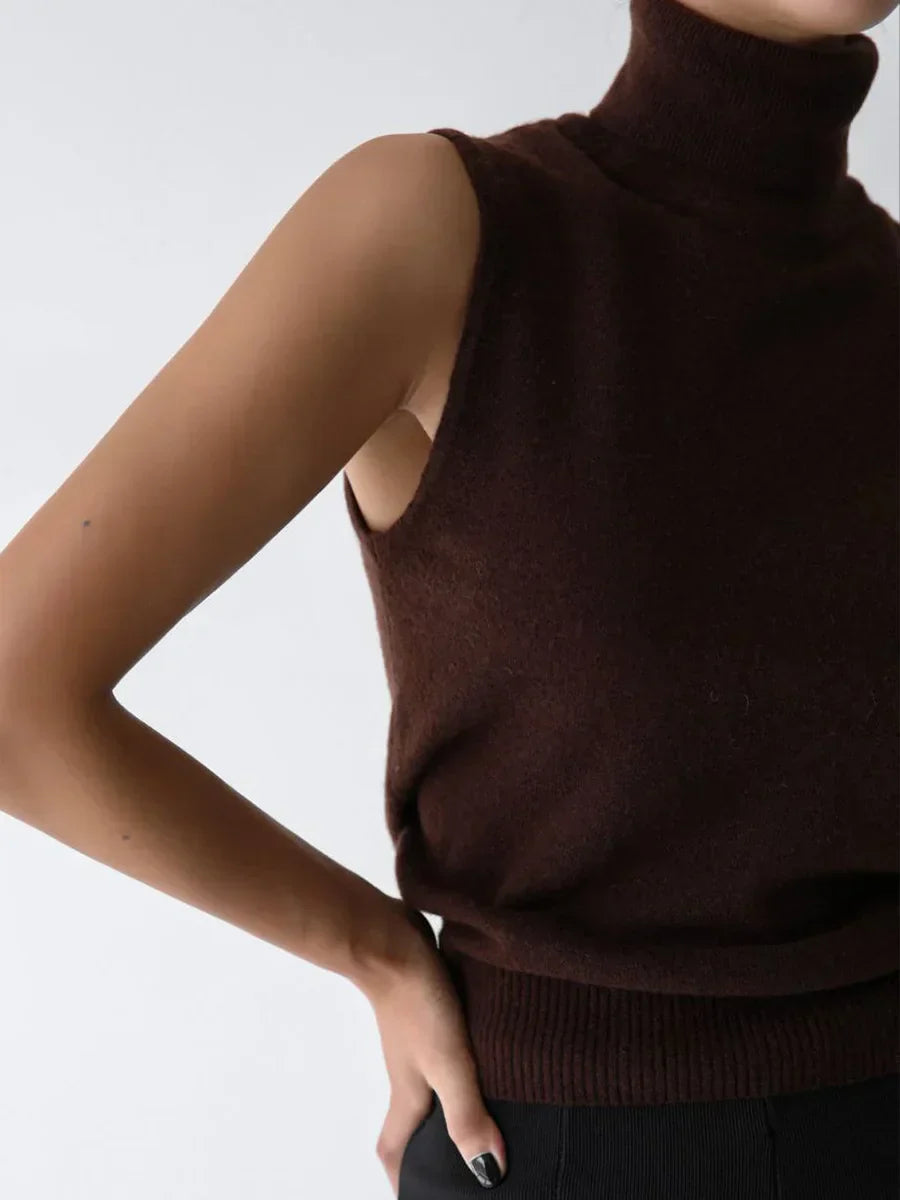 Harper Brooklyn | High-Neck Vest