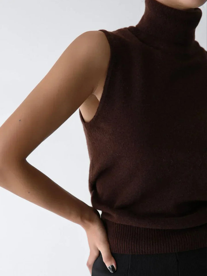 Harper Brooklyn | High-Neck Vest