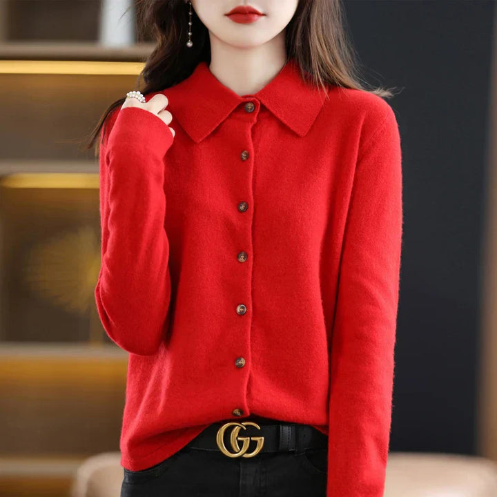 Harper Brooklyn| Polo Cardigan