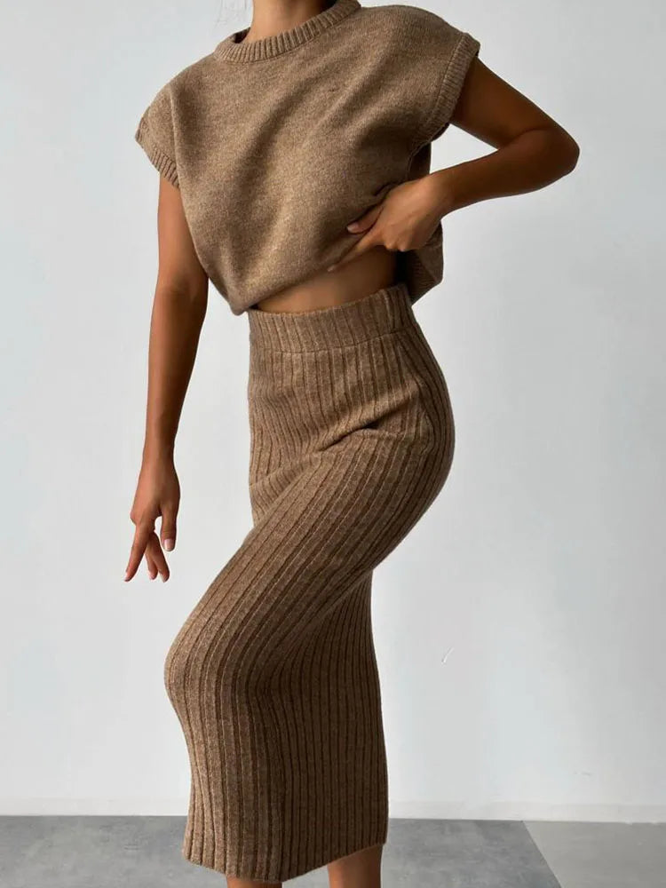 Harper Brooklyn | Rib Sleeveless Set