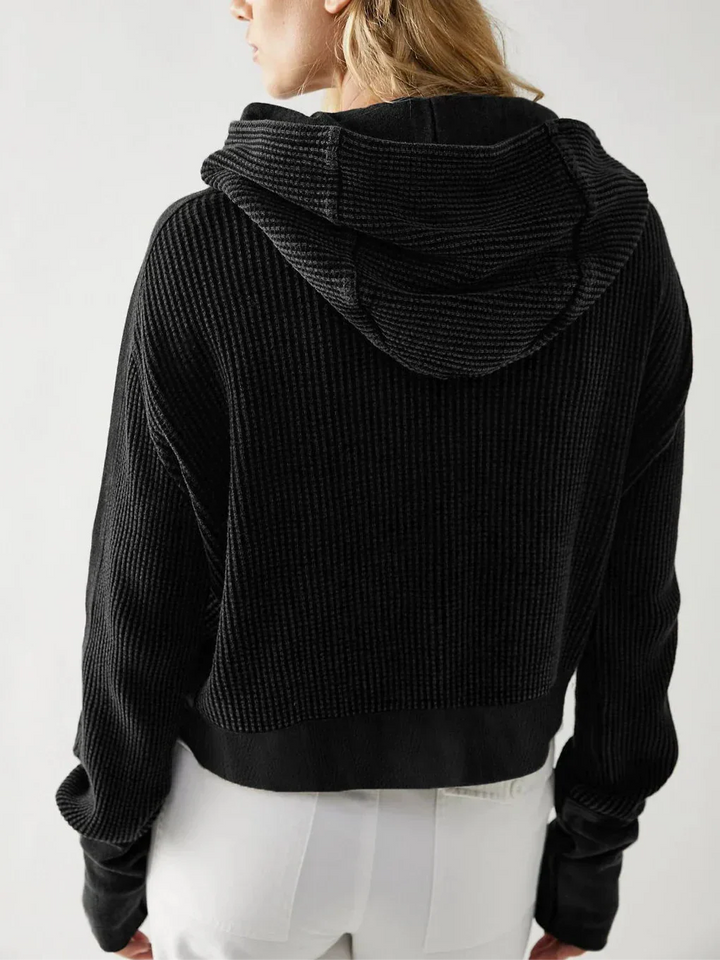 Harper Brooklyn | Waffle Hoodie
