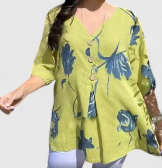 Harper Brooklyn | Floral Print Blouse