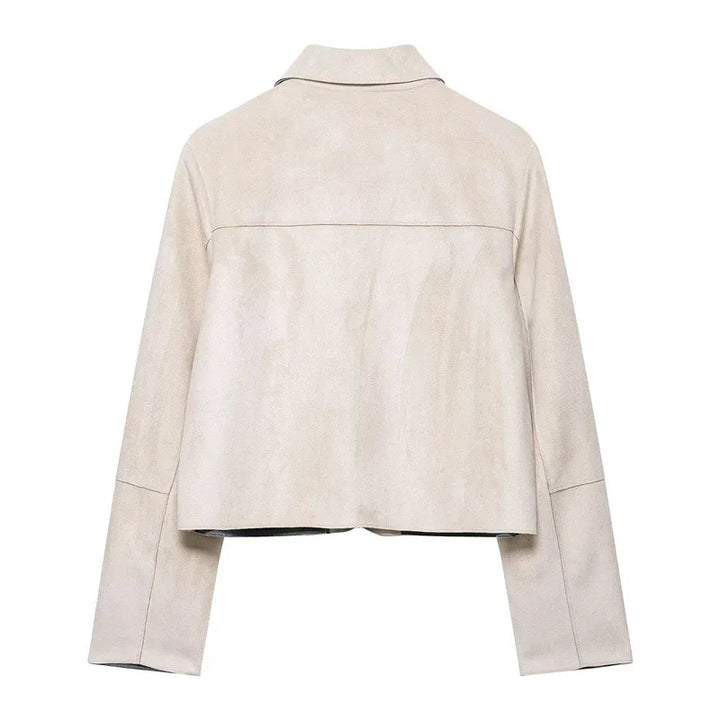 Harper Brooklyn | Suede Cropped Jacket