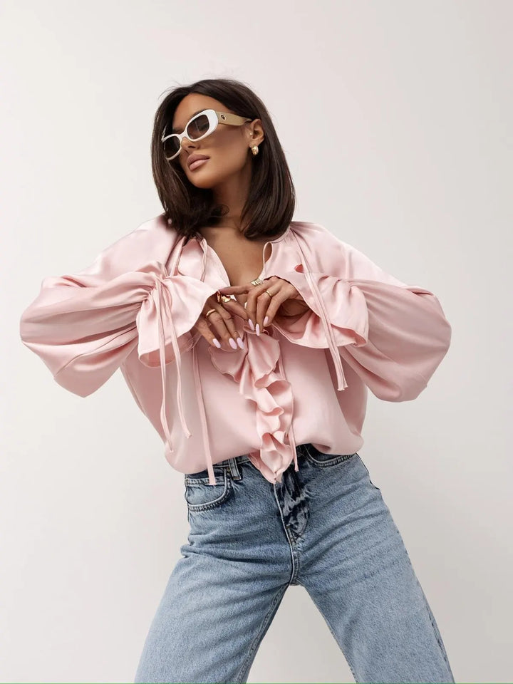 Harper Brooklyn | Satin Blouse