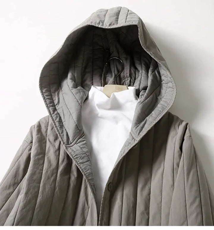 Harper Brooklyn | Quilted Hooded Coat