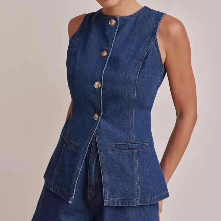 Harper Brooklyn| Denim Set - 100% Cotton
