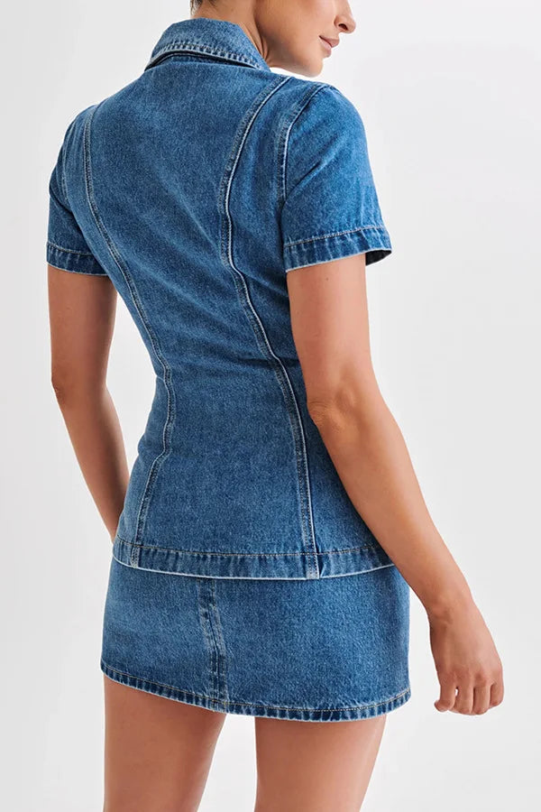 Harper Brooklyn | Denim Set