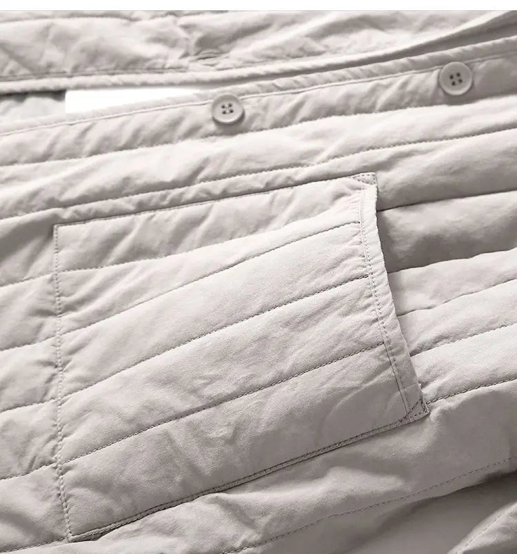 Harper Brooklyn | Quilted Hooded Coat