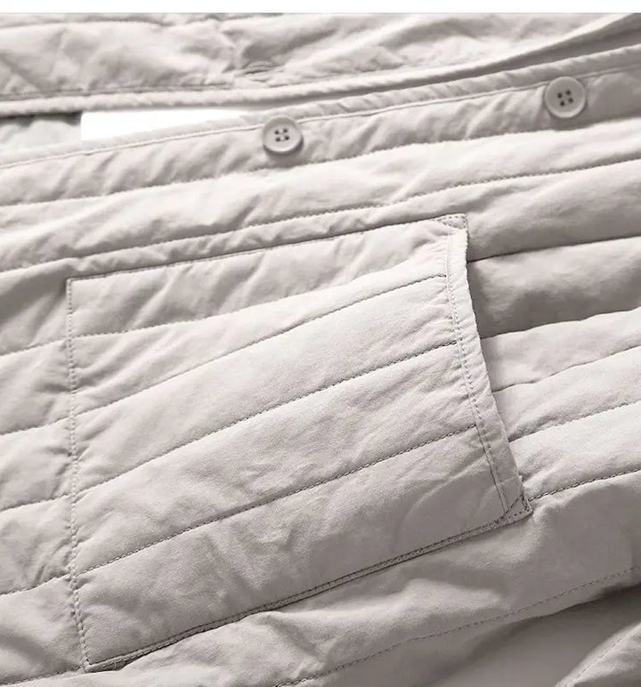 Harper Brooklyn | Quilted Hooded Coat