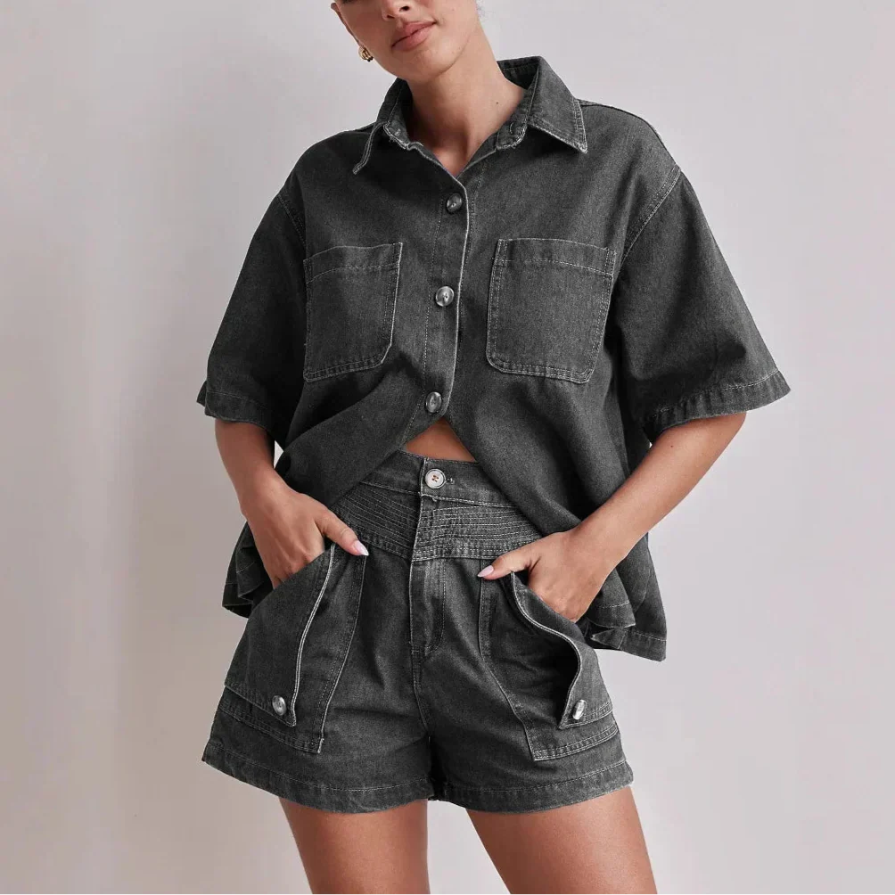 Harper Brooklyn | Denim Set - 100% Cotton