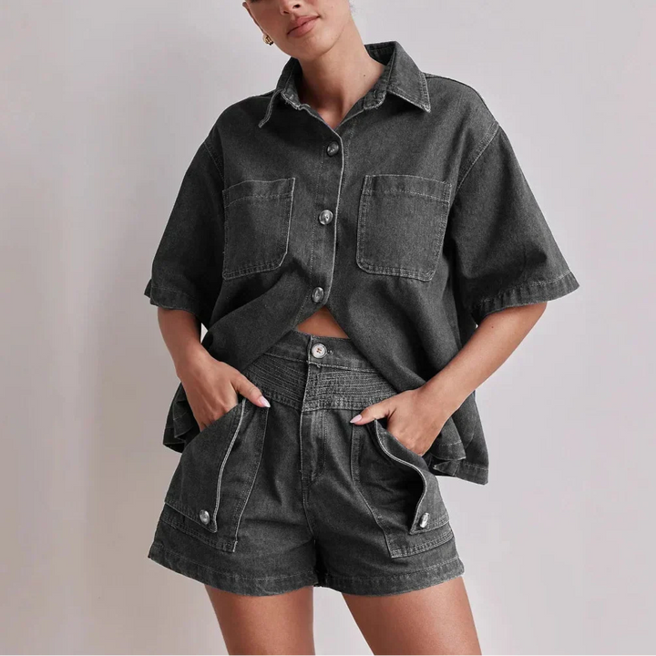 Harper Brooklyn | Denim Set - 100% Cotton