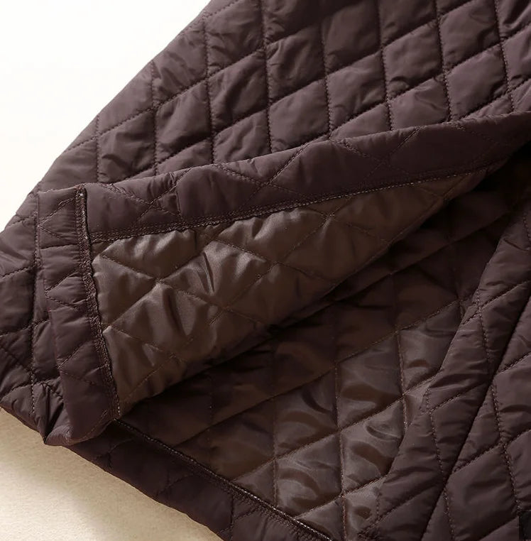 Harper Brooklyn | Quilted Long Coat