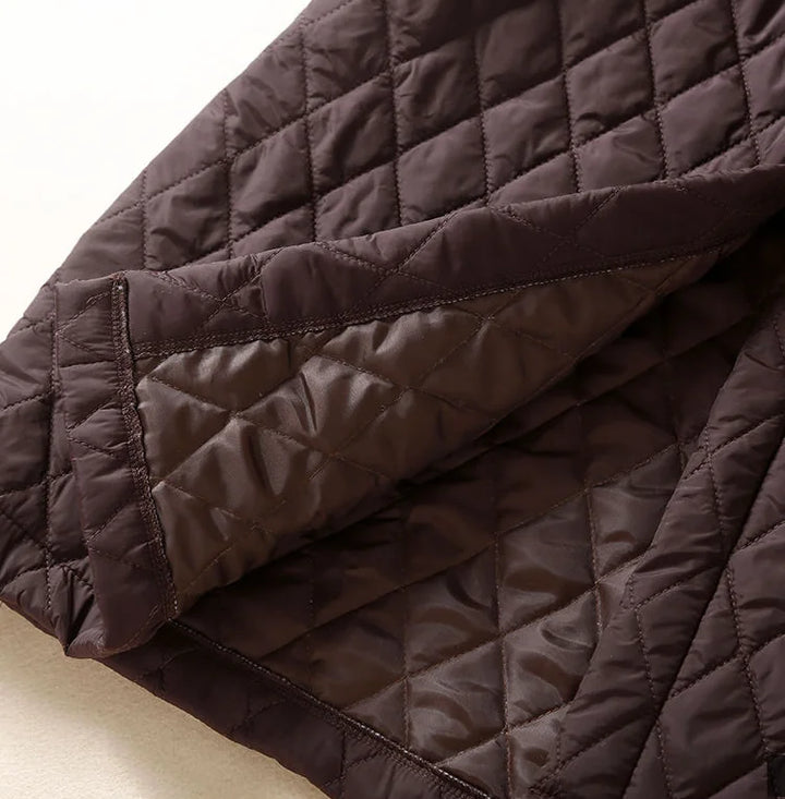Harper Brooklyn | Quilted Long Coat