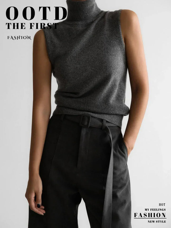 Harper Brooklyn | High-Neck Vest