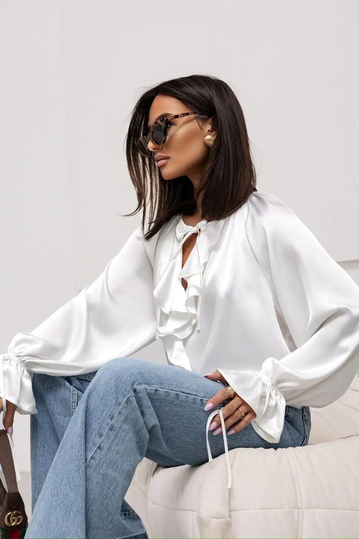 Harper Brooklyn | Satin Blouse